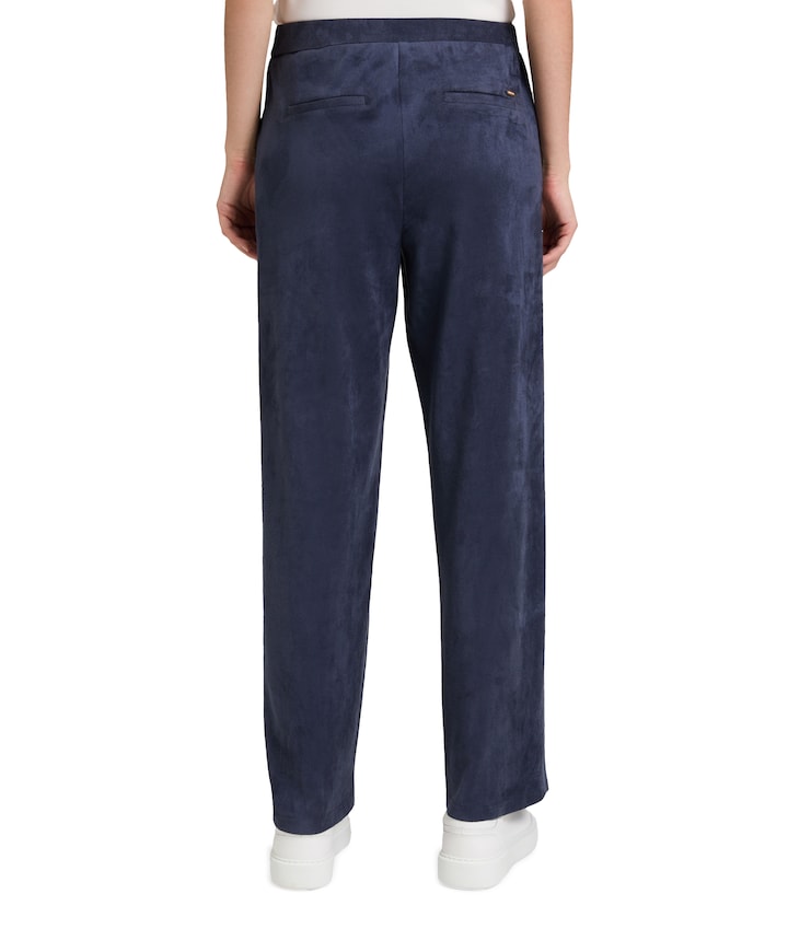 dames broek blauw