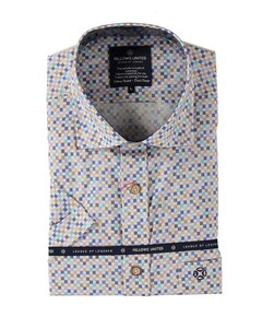 Overhemd lange mouw blauw