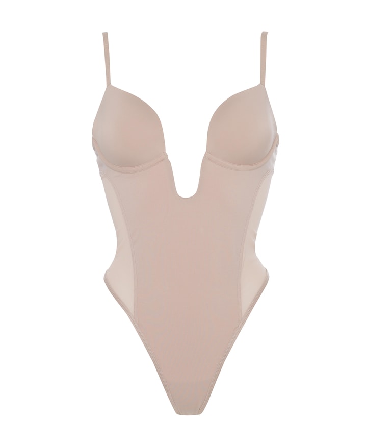 Dames body beige