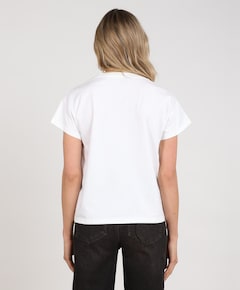 Dames T-shirt ecru