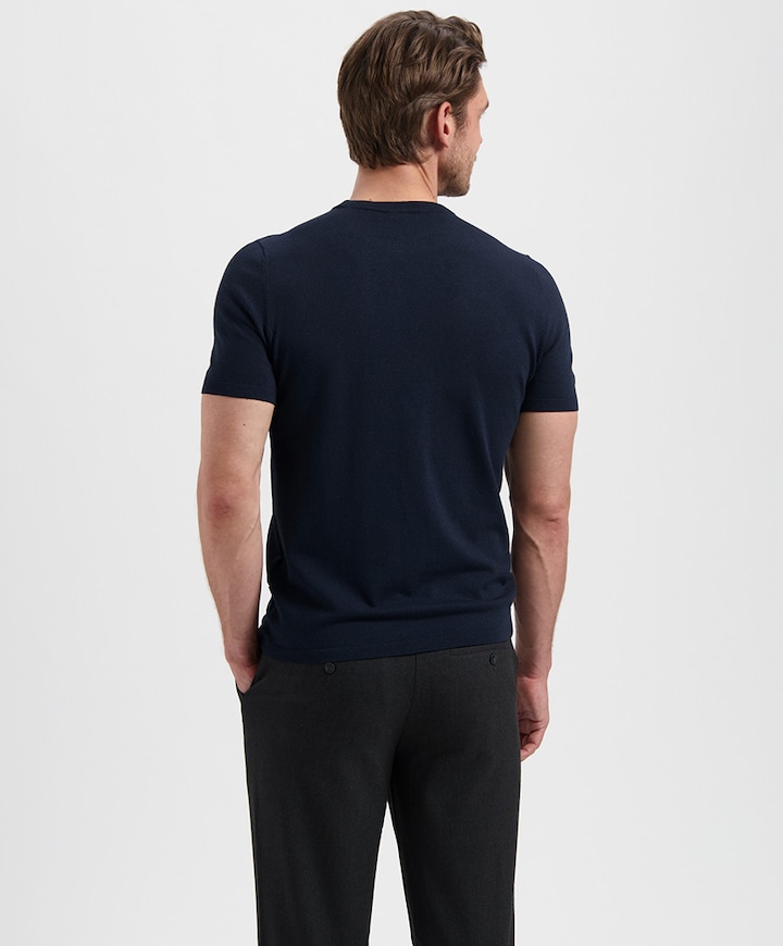 Heren T-shirt blauw