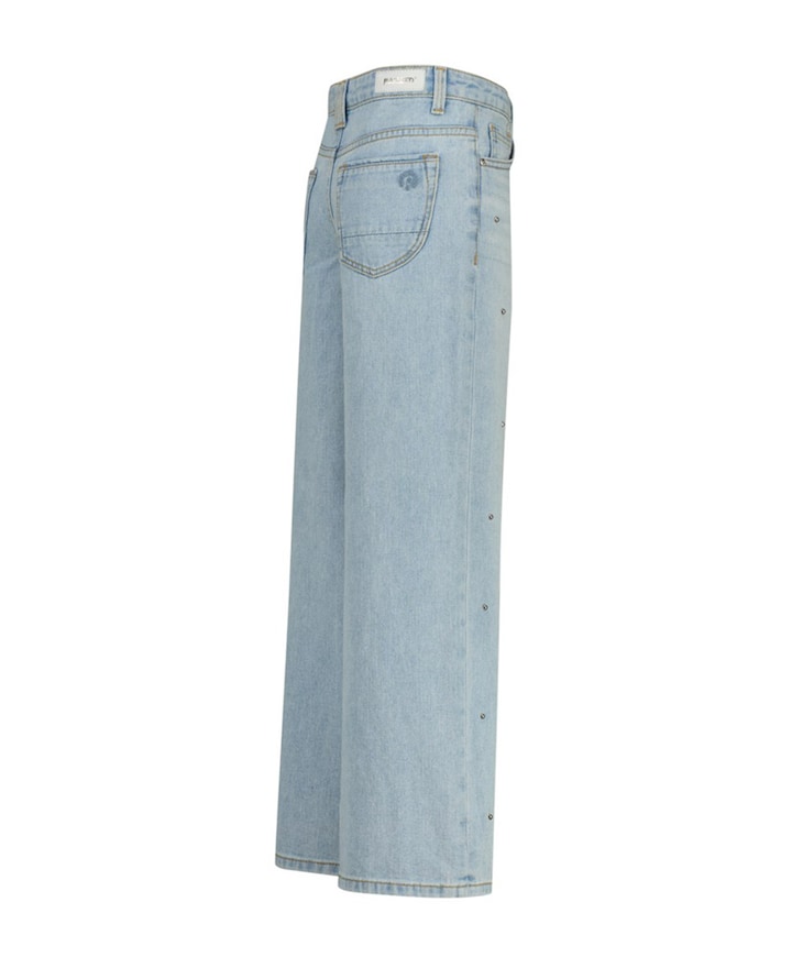 Monaco Stud meisjes jeans blauw