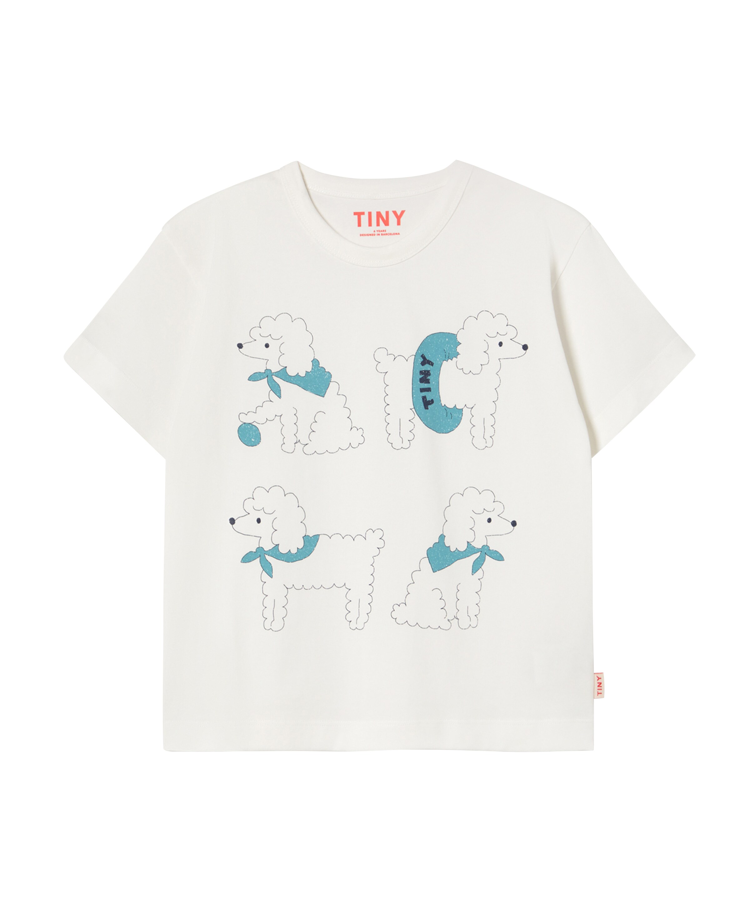 Uniseks T-shirt ecru