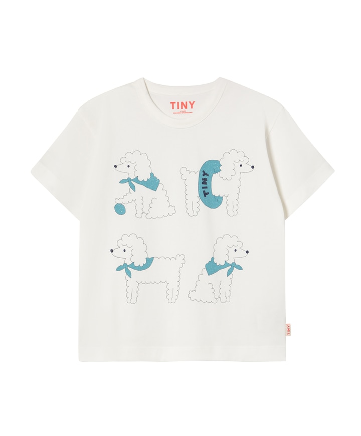 Uniseks T-shirt ecru