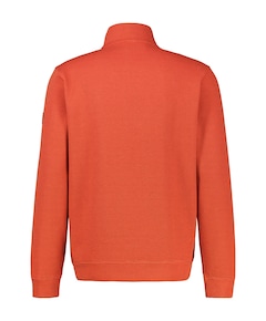 Heren trui met rits rood