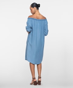 Dames jurk blauw