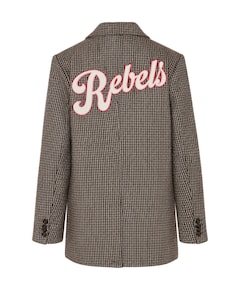Dames blazer bruin