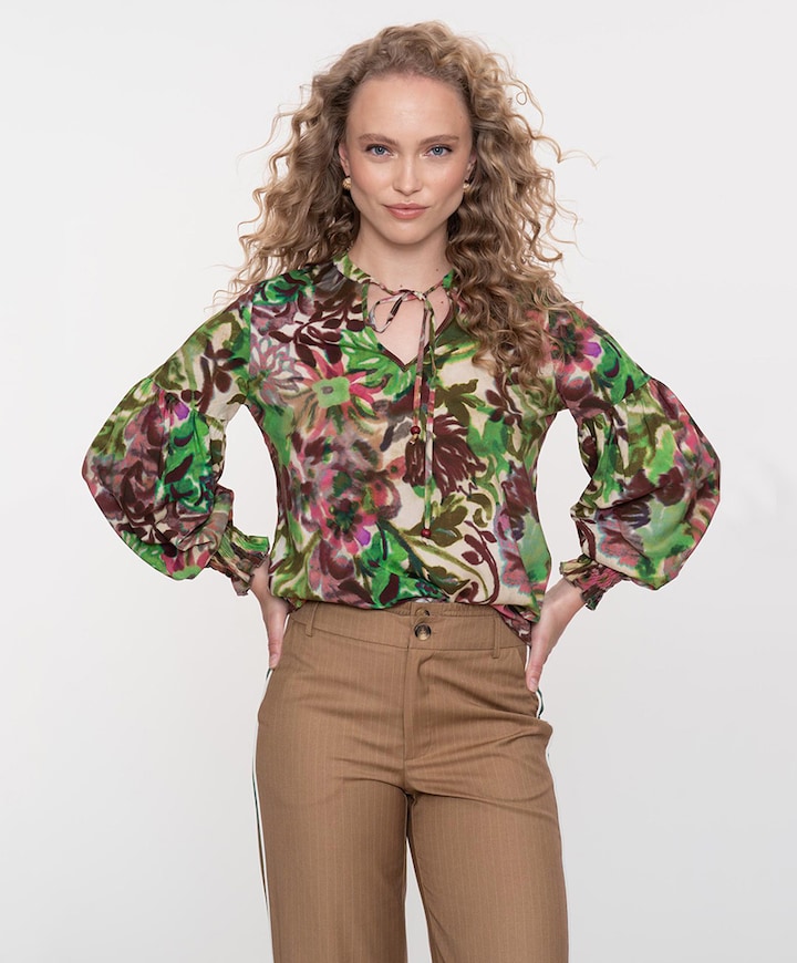 Blouse multicolor