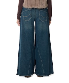 WIDE dames jeans blauw
