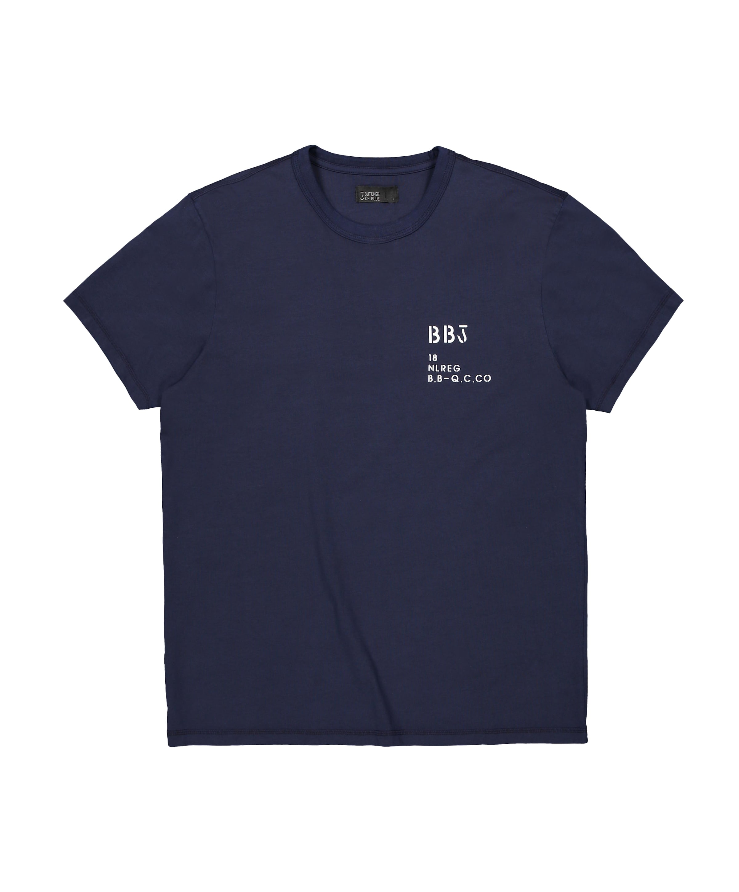 Heren T-shirt blauw