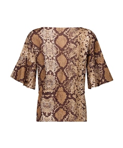 Dames blouse beige