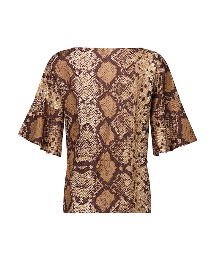 Dames blouse beige