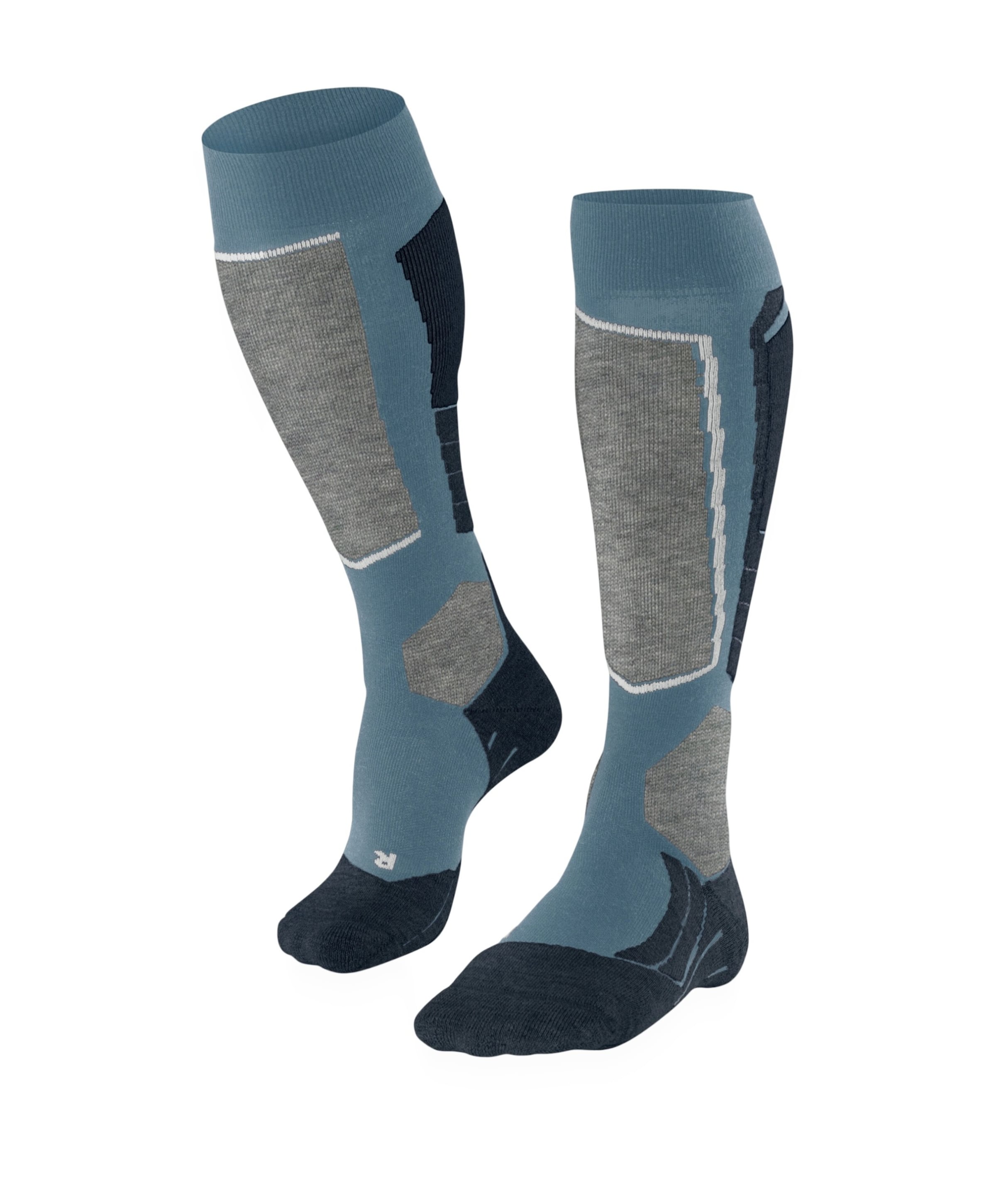 Skisokken blauw