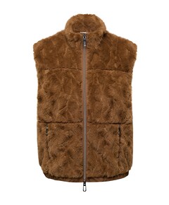 Dames gilet bruin