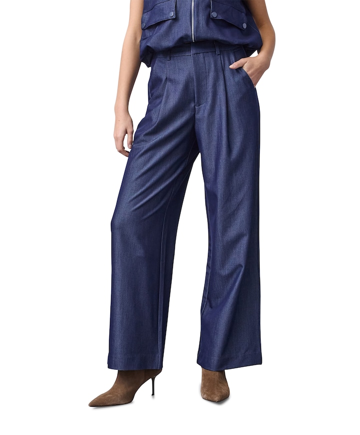 GREAT-PA5 dames broek blauw