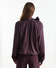 Dames blouse paars