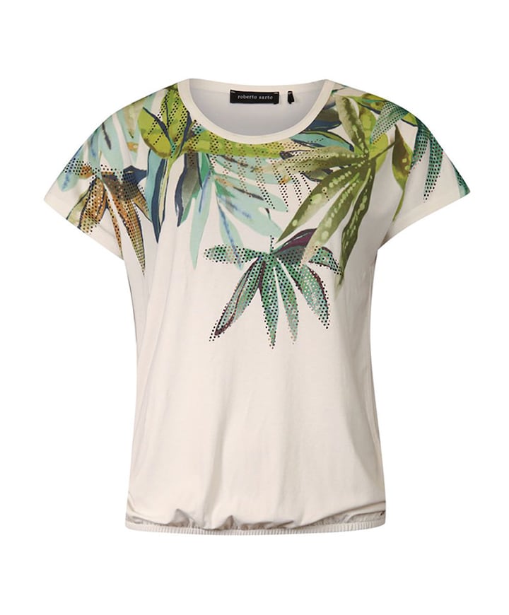 Dames T-shirt ecru