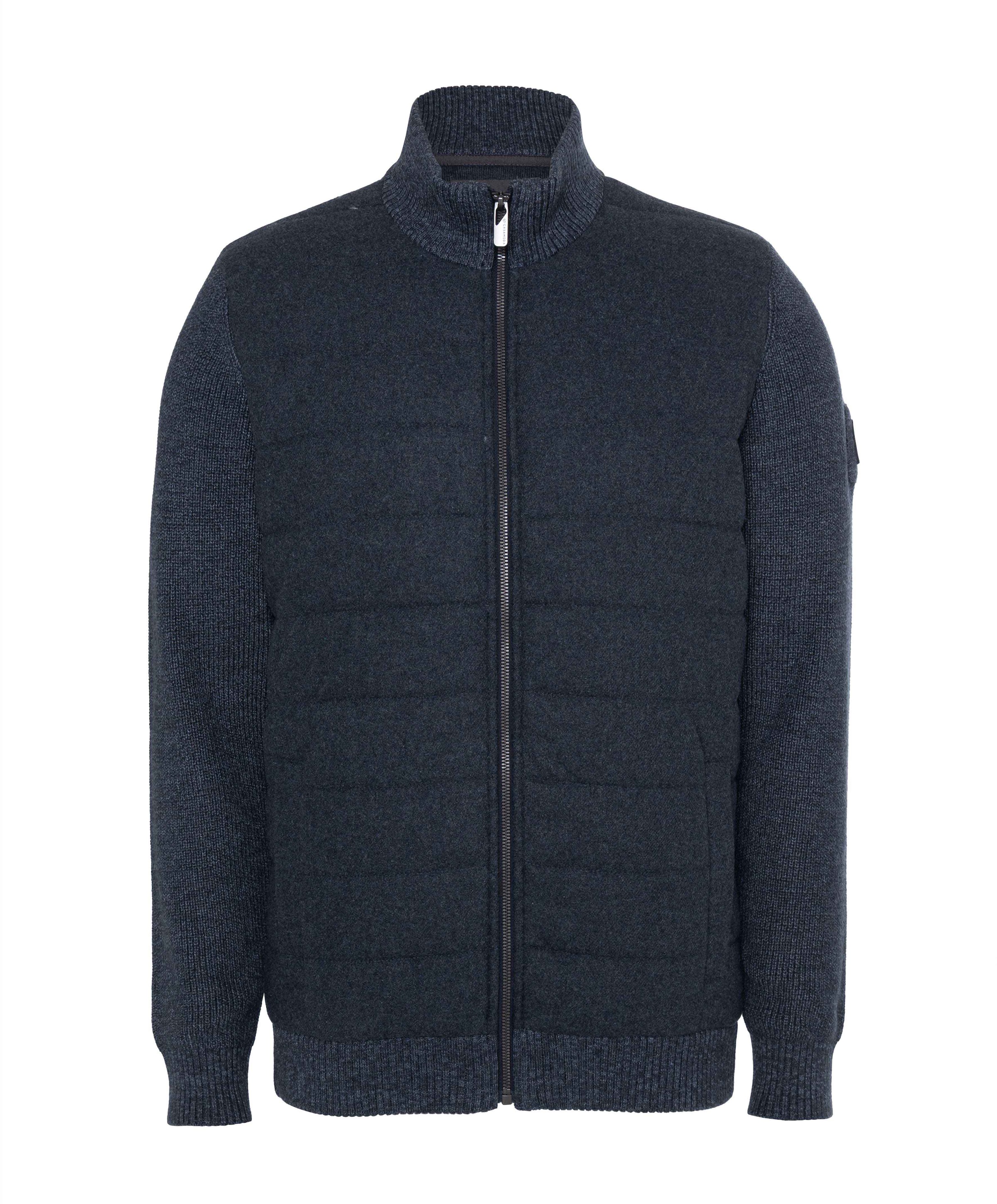 Heren vest grijs