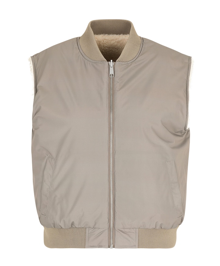 Bodywarmer beige