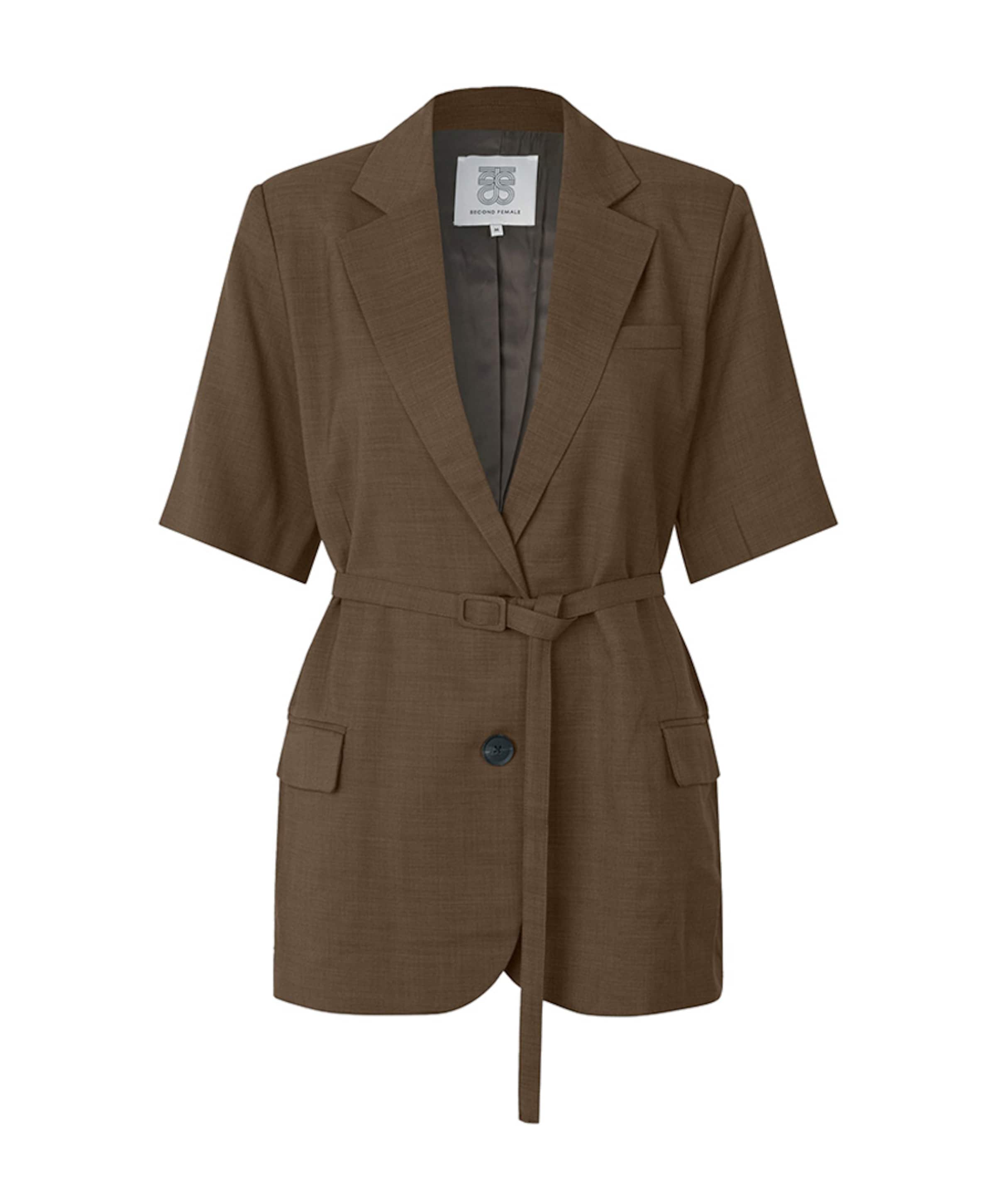 Dames blazer groen