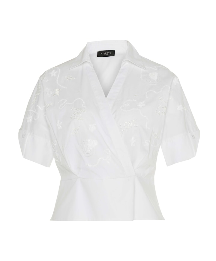 Dames blouse wit