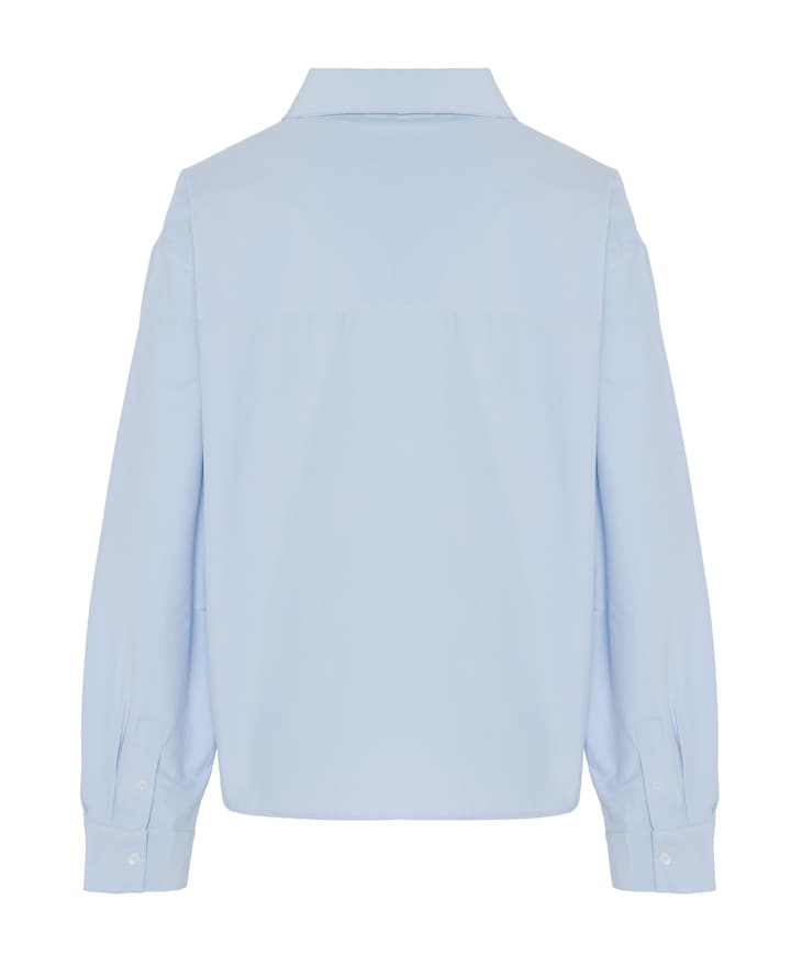 Dames blouse blauw