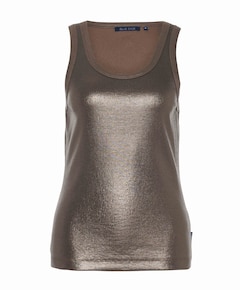 Dames top bruin