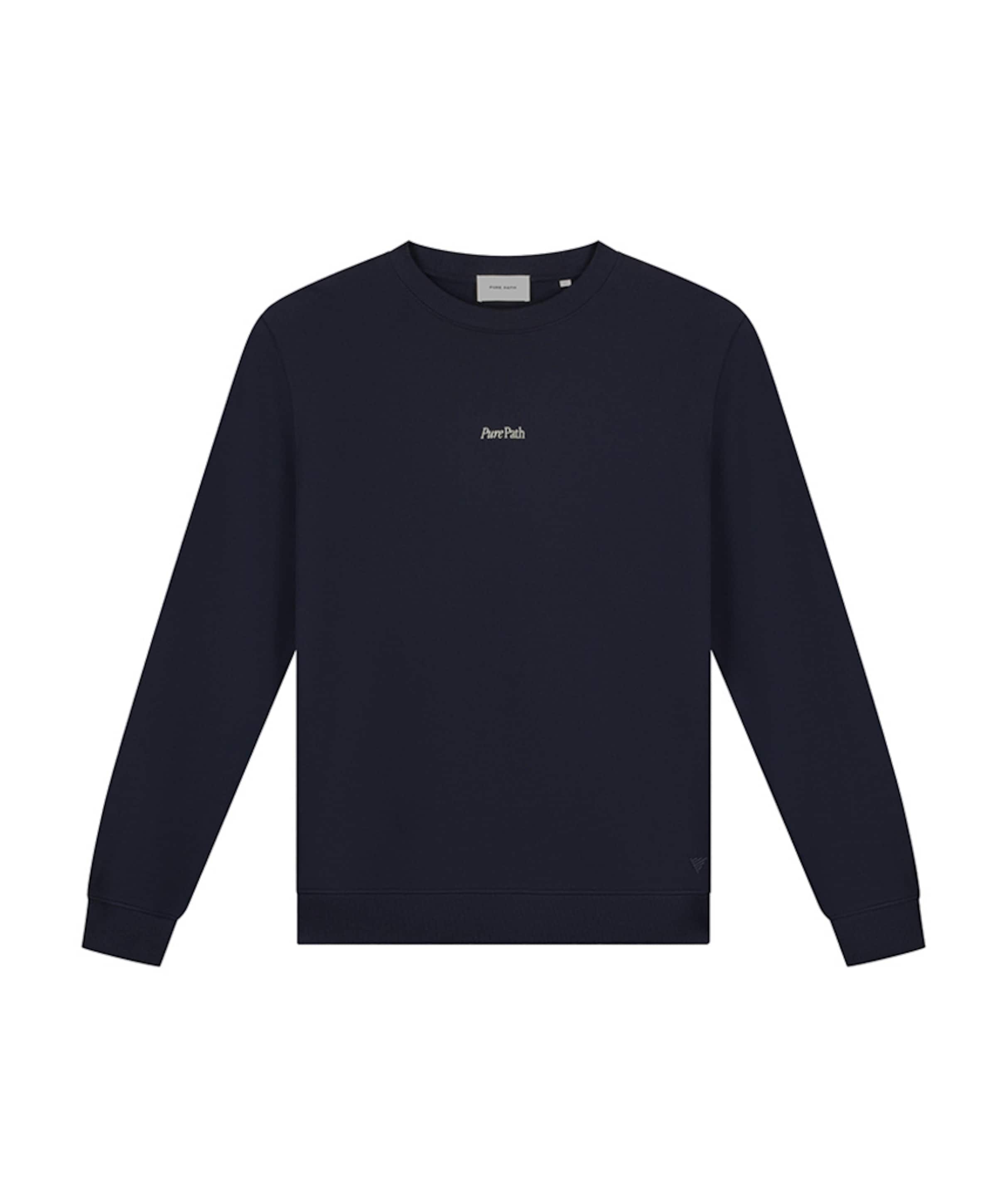 Heren sweater blauw