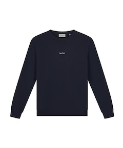 Heren sweater blauw