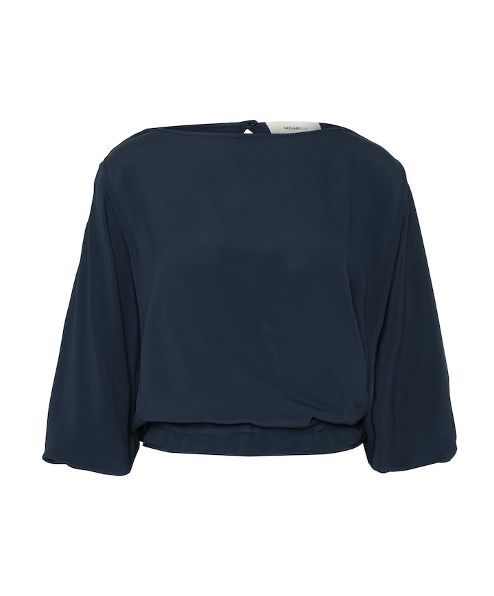 Dames blouse blauw