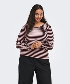 Dames longsleeve bruin