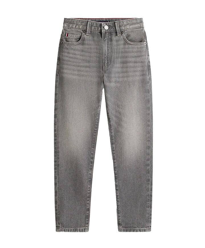 STRAIGHT jongens jeans grijs