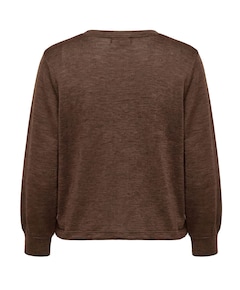Dames vest bruin