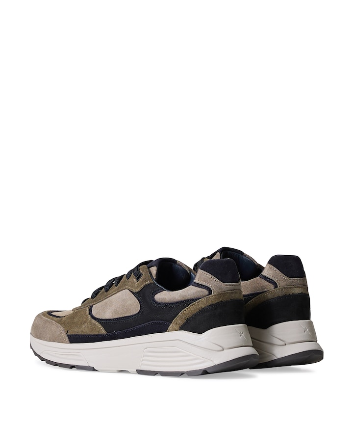 Manhattan heren sneakers beige
