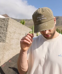 Heren hoofdaccessoire groen