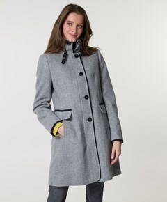 Dames jas grijs