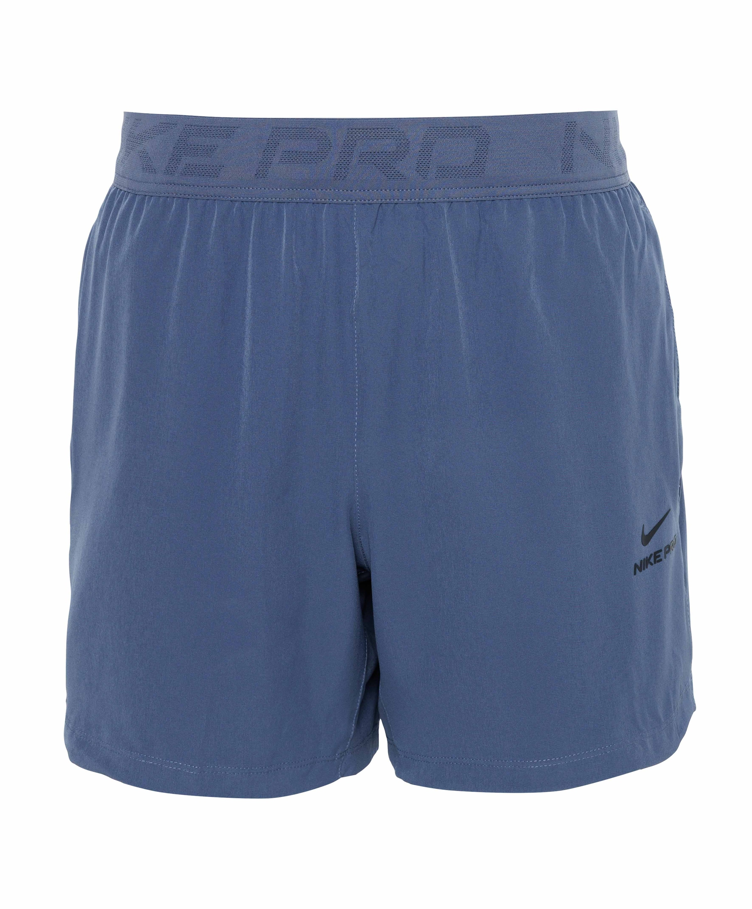 Nike Pro Training Men's 6i Dri-fit heren short blauw