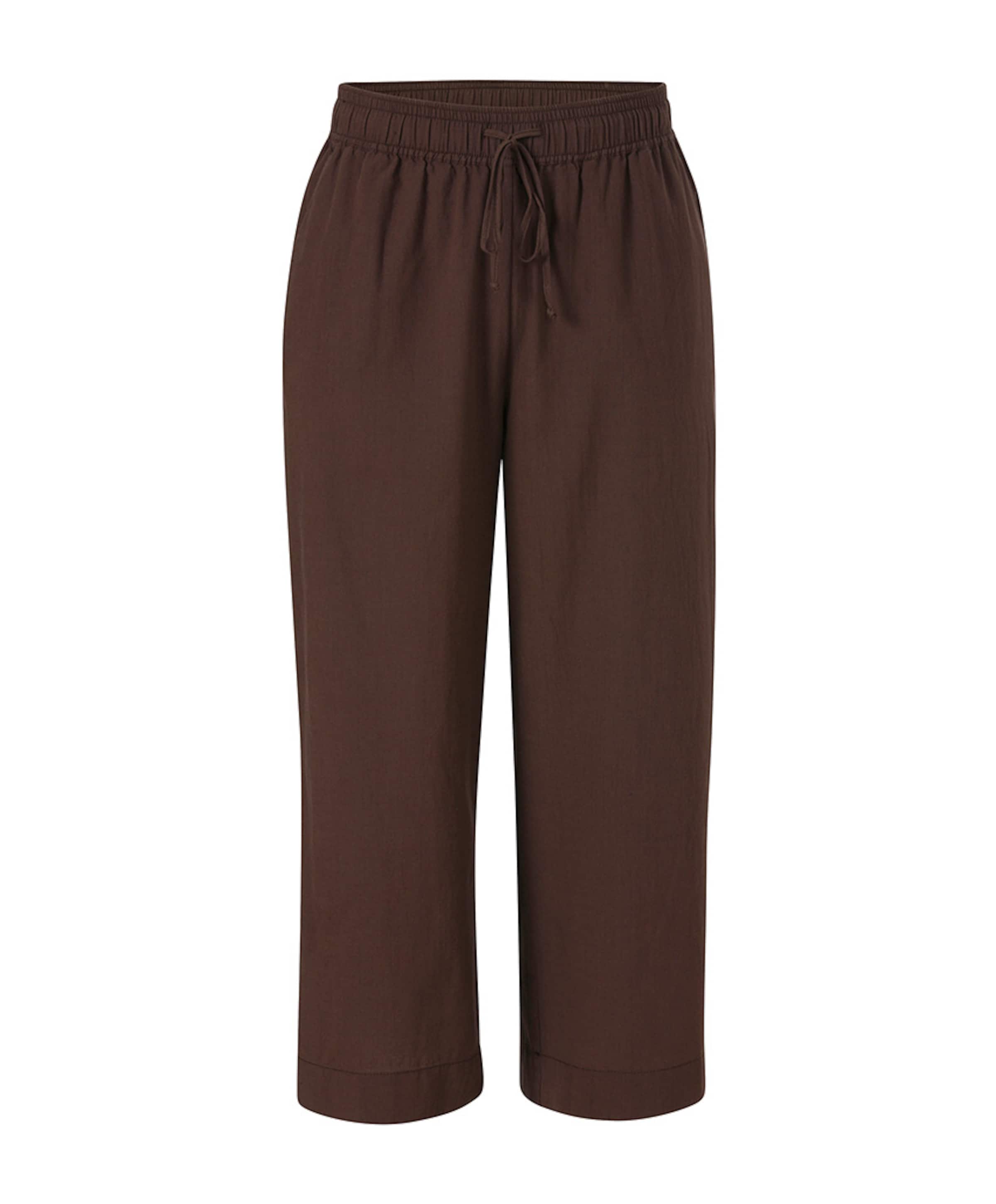 7/8 dames broek bruin