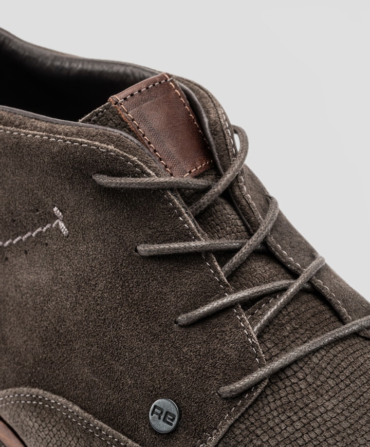 GREGOIRE SUE LZ heren veterboots grijs