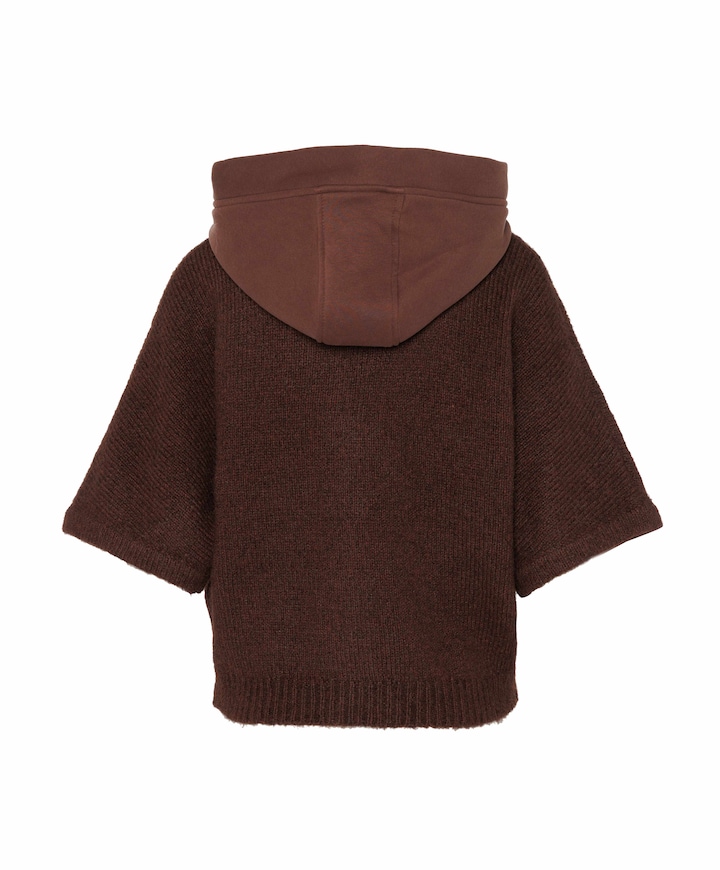 Dames vest bruin