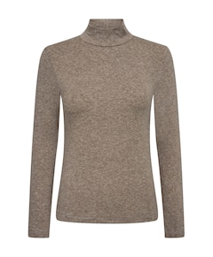 Dames longsleeve beige