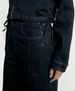 Dames jas blauw