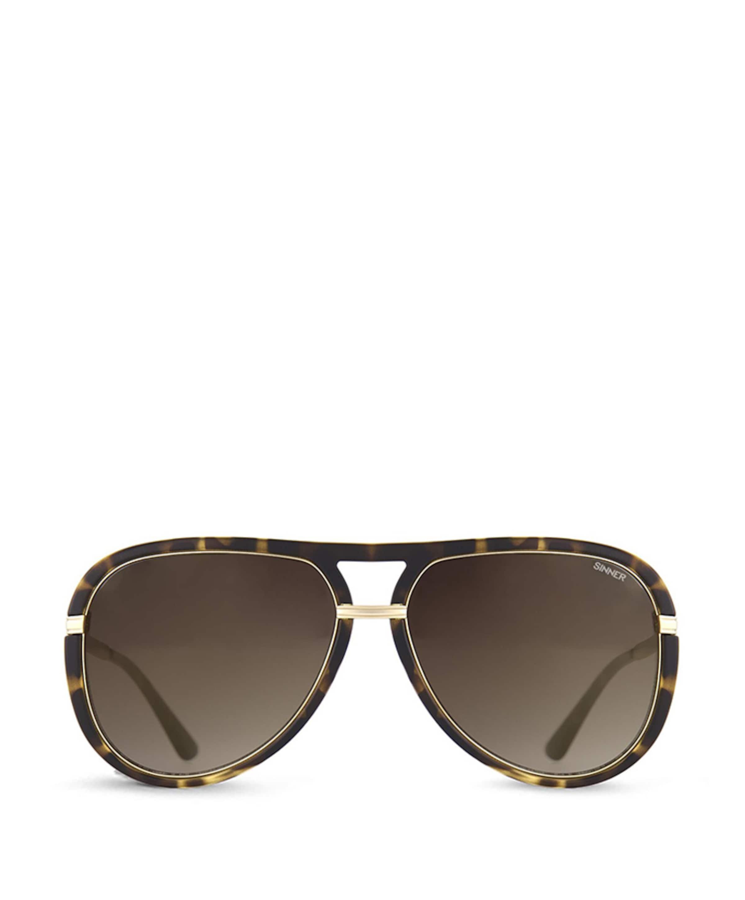 Zonnebril uniseks goud