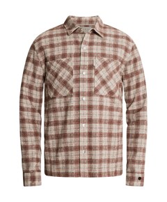 Heren overshirt beige