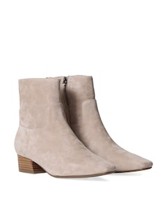 Carabella dames enkellaarzen beige