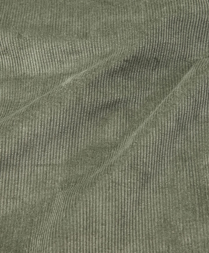 Heren overhemd lange mouw groen