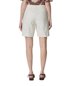Ava L8 inch dames korte broek ecru
