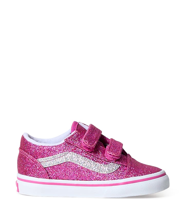 Old Skool V PAINT SPLATTER meisjes sneakers roze