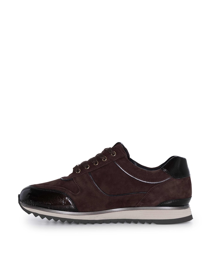 Roma dames sneakers bruin