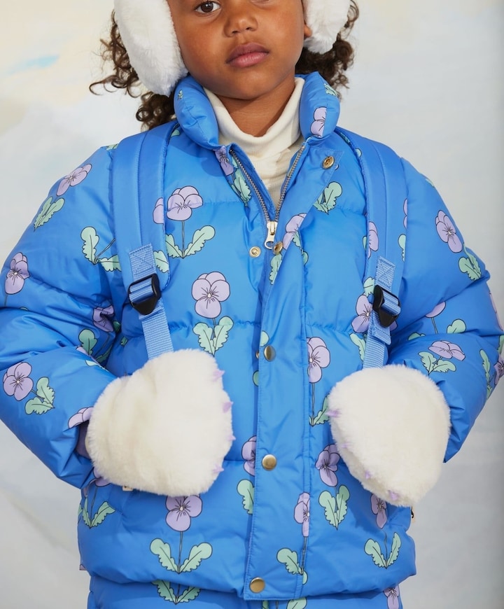 Meisjes jas blauw